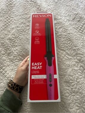 Revlon Pink and Black 1" Curling Iron